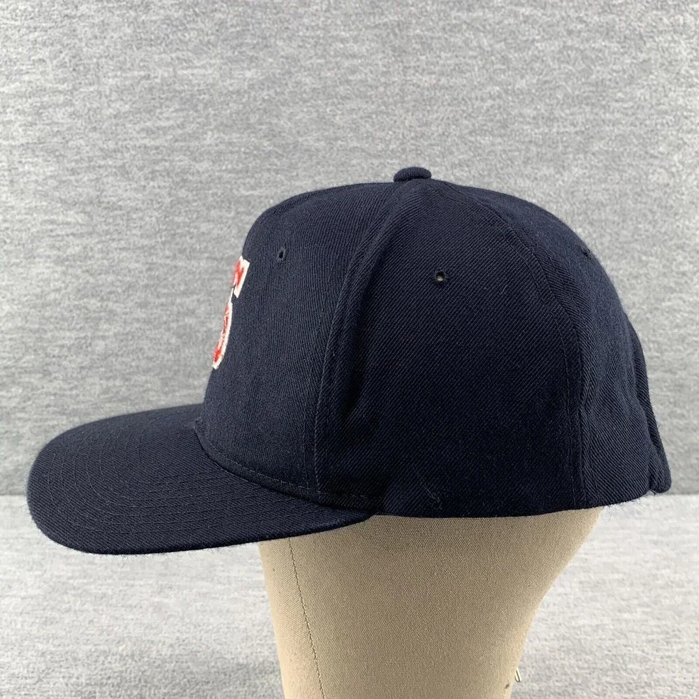 Yupoong Showcase Navy Blue Adjustable Snapback Hat